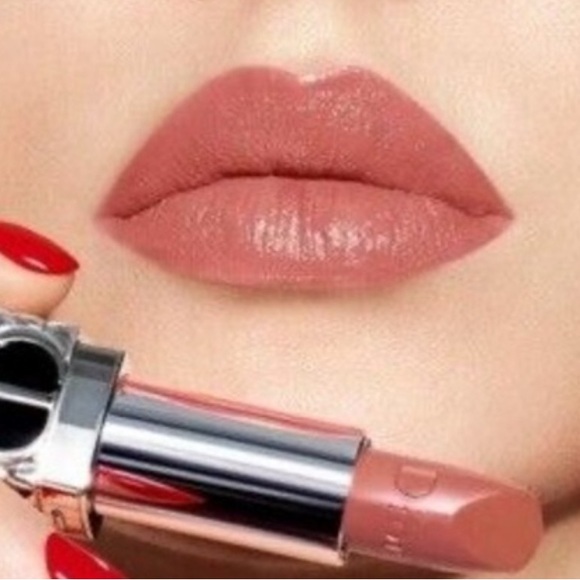 #11 NEW! CD Rouge Dior Satin Balm In Shade 100 & Dior Rouge Satin in Shade 424 - Picture 2 of 5